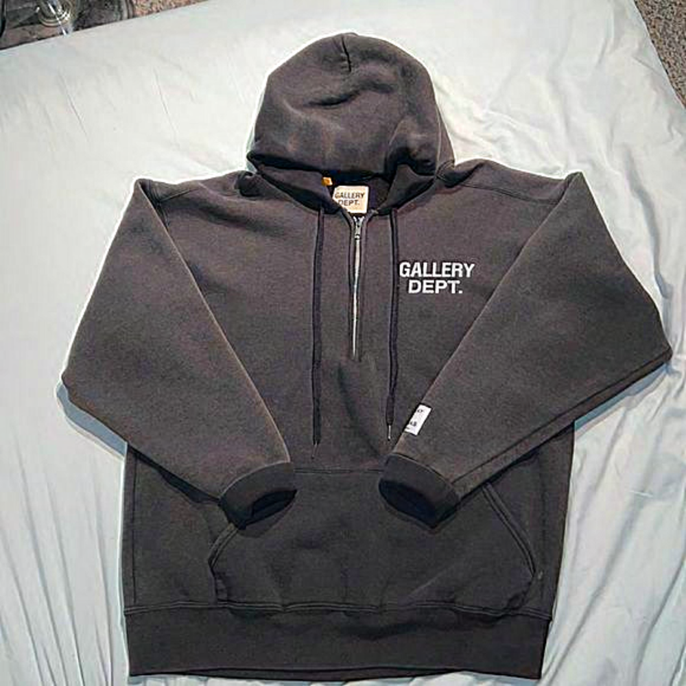 Gallery Dept. Vintage‎ half zipped Hoodie